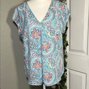 💋DR2 Multicolor Relaxed Blouse